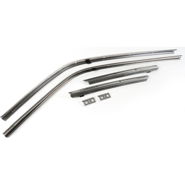 1968-1969 Chevy Camaro Weather Strip Channel Set - Classic 2 Current Fabrication