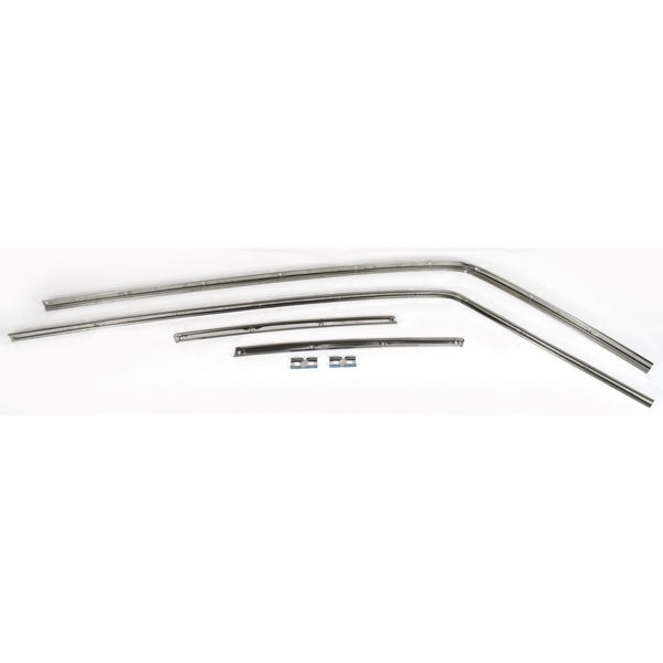 1964-1965 Chevy Chevelle Roof Rail Inner Weatherstrip Channel Set.