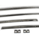 1964-1965 Chevy Chevelle Roof Rail Inner Weatherstrip Channel Set.