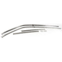 1966-1967 Chevy Chevelle Roof Rail Weather Strip Channel Set.