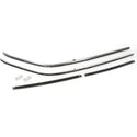 1966-1967 Chevy Chevelle Roof Rail Weather Strip Channel Set.