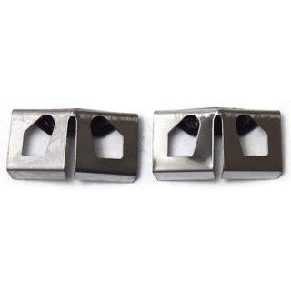 1968-1972 Chevy Chevelle Roof Inner Weatherstrip Channel Connectors Pair - Classic 2 Current Fabrication
