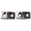 1968-1972 Chevy Chevelle Roof Inner Weatherstrip Channel Connectors Pair.