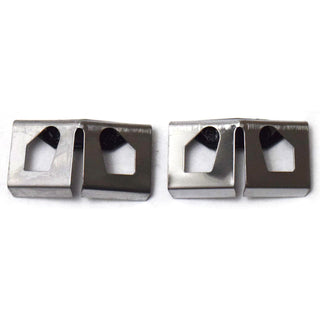 1968-1972 Chevy Chevelle Roof Inner Weatherstrip Channel Connectors Pair.
