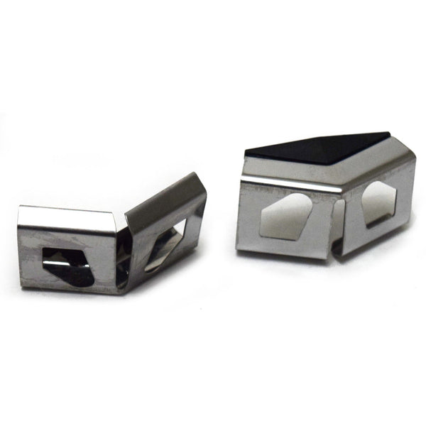 1968-1972 Chevy Chevelle Roof Inner Weatherstrip Channel Connectors Pair.