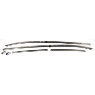 1968 Chevy Chevelle Roof Rail Inner Weather Strip Channel Set.