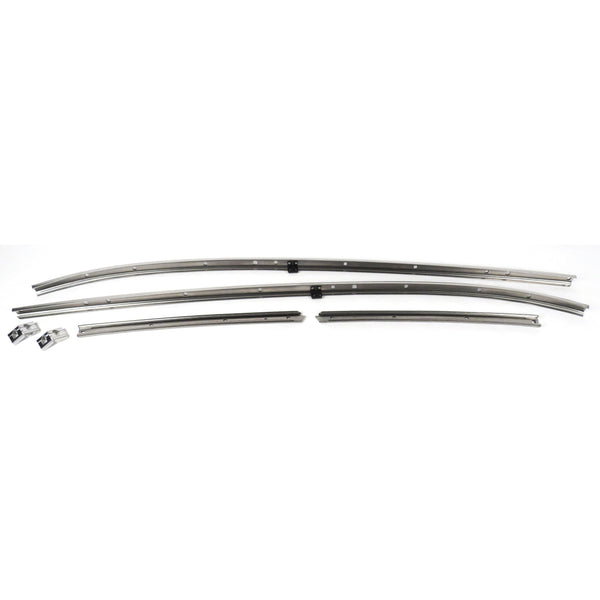 1968 Chevy Chevelle Roof Rail Inner Weather Strip Channel Set.