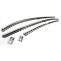 1968 Chevy Chevelle Roof Rail Inner Weather Strip Channel Set.