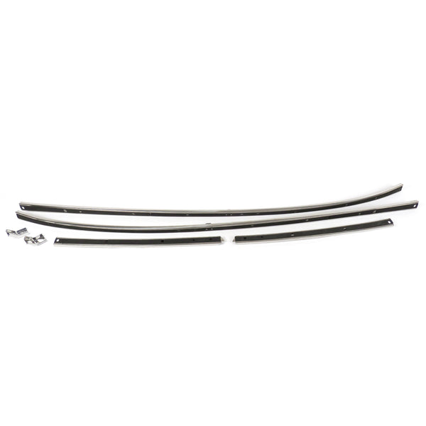 1968 Chevy Chevelle Roof Rail Inner Weather Strip Channel Set - Classic 2 Current Fabrication