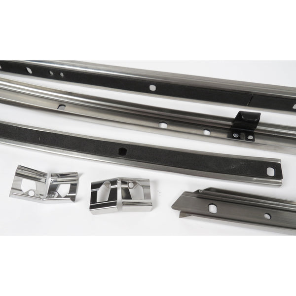 1968 Chevy Chevelle Roof Rail Inner Weather Strip Channel Set.