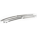 1969 Chevy Chevelle Roof Rail Weather Strip Channel Set.