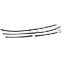 1969 Chevy Chevelle Roof Rail Weather Strip Channel Set.