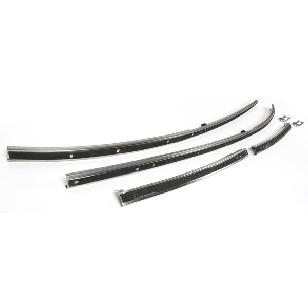 1969 Chevy Chevelle Roof Rail Weather Strip Channel Set - Classic 2 Current Fabrication