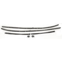 1970-1972 Chevy Chevelle Roof Rail Weather Strip Channel Set.