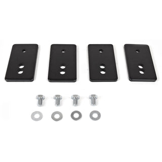 1964-1972 Chevy Chevelle Seat Relocation Bracket Set (4-Pieces, Incl. 4 Bolts & Washers).