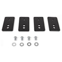 1964-1972 GTO SEAT RELOCATION BRACKET SET (4-PIECES, INCL. 4 BOLTS & WASHERS.