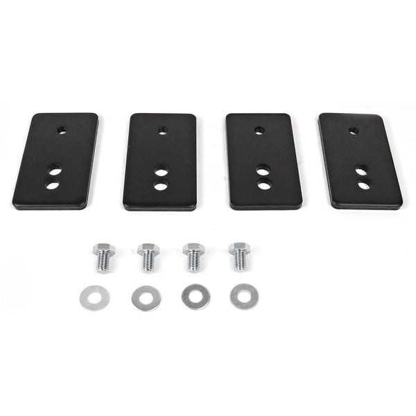 1964-1972 GTO SEAT RELOCATION BRACKET SET (4-PIECES, INCL. 4 BOLTS & WASHERS.