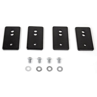 1964-1972 CHEVY CHEVELLE SEAT RELOCATION BRACKET SET (4-PIECES, INCL. 4 BOLTS & WASHERS) - Classic 2 Current Fabrication