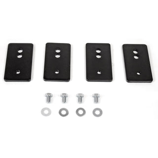 1964-1972 GTO SEAT RELOCATION BRACKET SET (4-PIECES, INCL. 4 BOLTS & WASHERS.