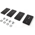 1964-1972 GTO SEAT RELOCATION BRACKET SET (4-PIECES, INCL. 4 BOLTS & WASHERS.