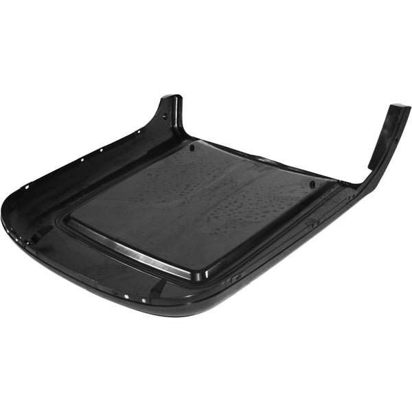 1967 FORD MUSTANG DELUXE/SHELBY BUCKET SEAT BACK PANEL PAIR (BLACK).