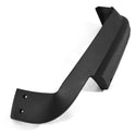 1967 FORD MUSTANG DELUXE/SHELBY BUCKET SEAT LOWER SIDE PLASTIC TRIMS PAIR (BLACK).