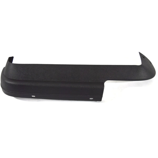 1967 FORD MUSTANG DELUXE/SHELBY BUCKET SEAT LOWER SIDE PLASTIC TRIMS PAIR (BLACK).