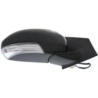 2012-2014 Scion iQ Mirror RH, Black, Power, Non-heated, Manual Folding.