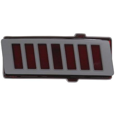 1970-1972 Chevy Chevelle Marker Light Assembly, Rear LH, W/Lens And Bezel.