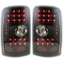 2000-2006 Chevy Tahoe Led Clear Tail Lamp, Assy, Set, Inter., Clear Lens.