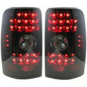 2000-2006 GMC Yukon Led Clear Tail Lamp, Assy, Set, Interior, Smoke Lens.