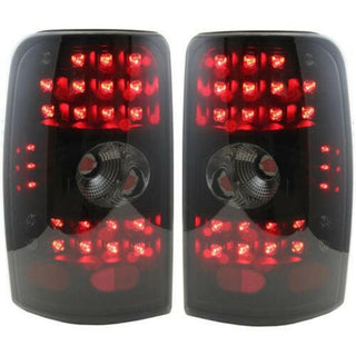 2000-2006 GMC Yukon Led Clear Tail Lamp, Assy, Set, Interior, Smoke Lens.