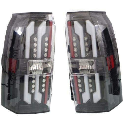 2015-2016 Chevy Tahoe Led Clear Tail Lamp, Set, Interior, Clear Lens.