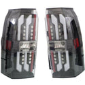 2015-2016 Chevy Tahoe Led Clear Tail Lamp, Set, Interior, Clear Lens.
