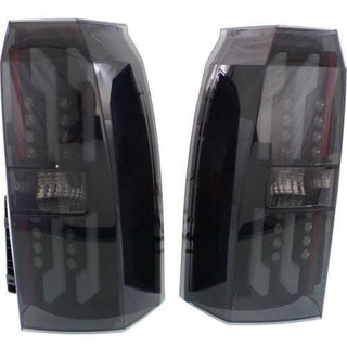 2015-2016 Chevy Tahoe Led Clear Tail Lamp, Set, Interior, Smoked Lens.