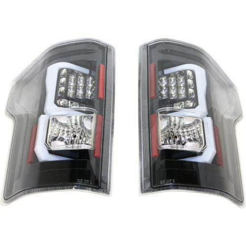 2015-2016 Ford F-150 Led Clear Tail Lamp, Assy, Set, Interior, Clear Lens.