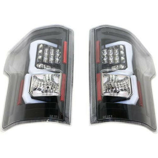 2015-2016 Ford F-150 Led Clear Tail Lamp, Assy, Set, Interior, Clear Lens.