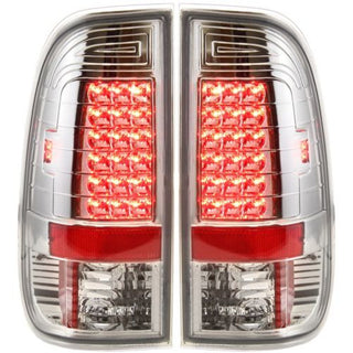 1997-2007 Ford F-150 Led Clear Tail Lamp, Lens & Housing, Set, Clear Lens - Classic 2 Current Fabrication