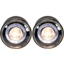 2004-2010 Jeep Cherokee Fog Lamp, Set, Halo Projector Type, Clear Lens - Classic 2 Current Fabrication