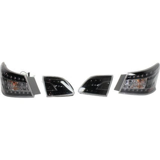 2013-2015 Nissan Sentra Led Clear Tail Lamp, Set, W/back Up, Interior - Classic 2 Current Fabrication