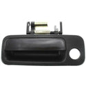 1997-2001 Lexus ES300 Front Door Handle LH, Outside, Black, w/Keyhole,.