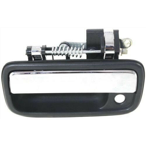 1995-2004 Toyota Tacoma Front Door Handle LH, Textured & Chrome Lever.