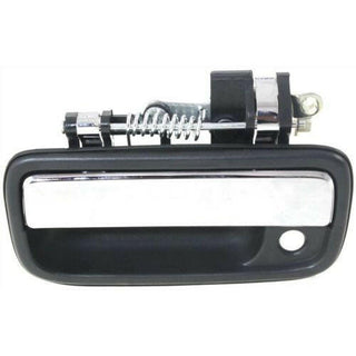 1995-2004 Toyota Tacoma Front Door Handle LH, Textured & Chrome Lever.
