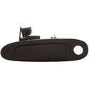 2000-2005 Toyota Echo Front Door Handle LH, Outside, Black, W/ Keyhole.