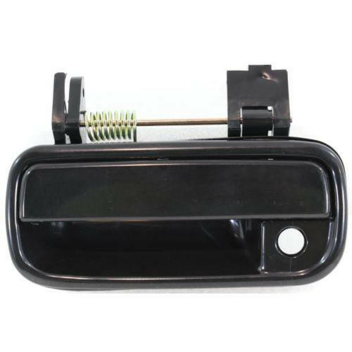 1996-1997 Toyota 4Runner Front Door Handle LH, Outside, Smooth Black.