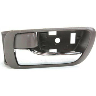 2002-2006 Toyota Camry Front Door Handle LH, Brown Bezel, w/Chrome Lever,.