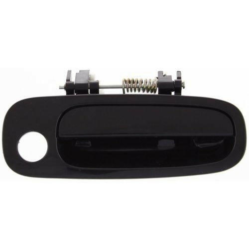 1996-2000 Toyota RAV4 Front Door Handle RH, Smooth Black, 2-door.