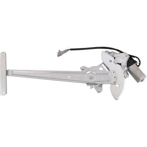 1989-1995 Toyota 4Runner Front Window Regulator LH, W/Motor, W/Vent Window, 2-Door.