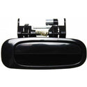 1998-2002 Geo Prizm Rear Door Handle RH, Assembly, Black, w/o Keyhole.