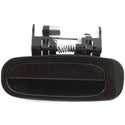 1998-2002 Geo Prizm Rear Door Handle LH, Assembly, Black, w/o Keyhole.